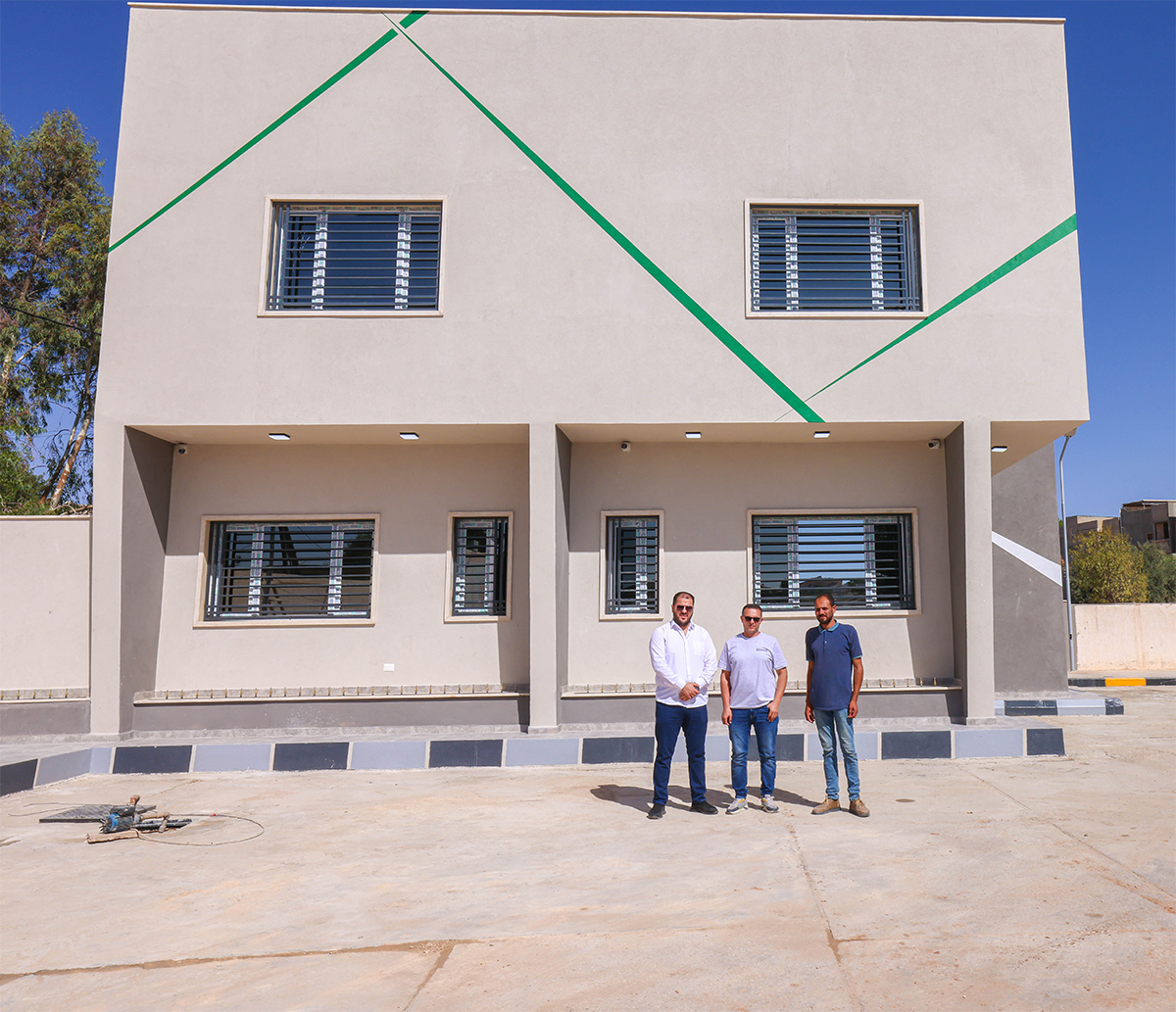 استلام المبنى الإداري الجديد لشركة «الراحلة» بمدينة غريان